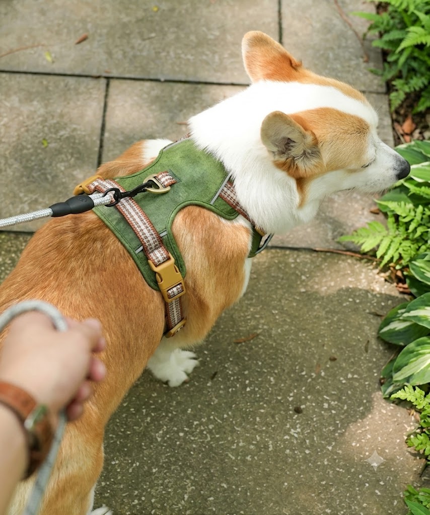 The Heritage Reflective Leather Harness