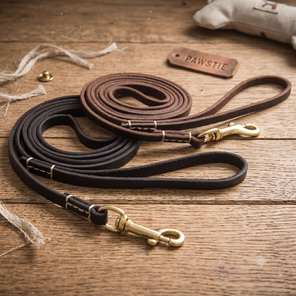 The Heritage Genuine Leather Leash