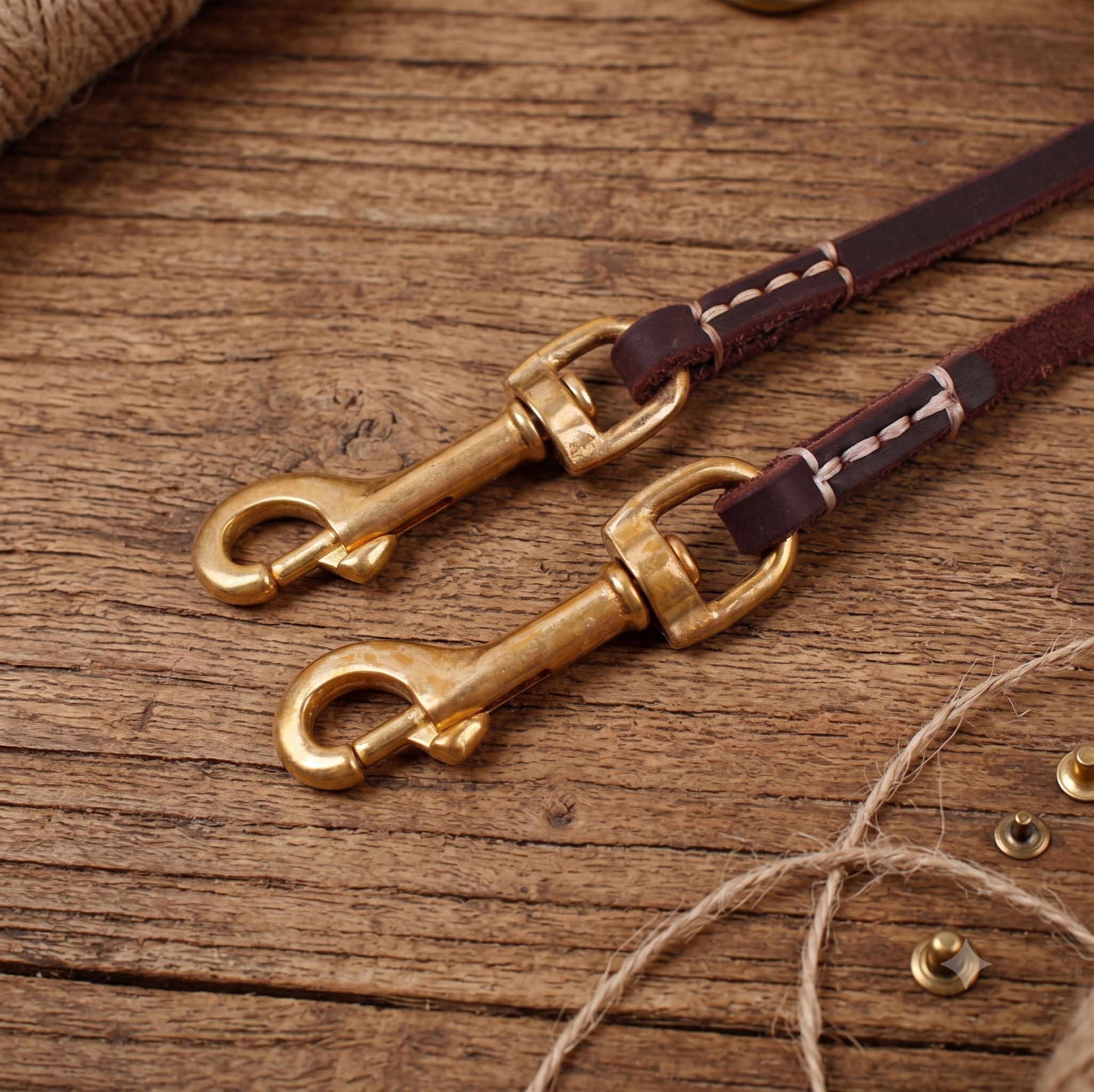 The Heritage Genuine Leather Leash