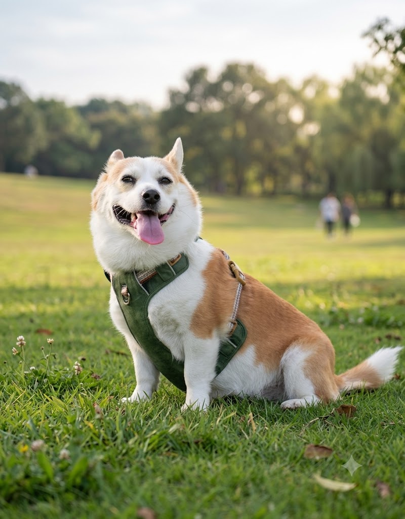 The Heritage Reflective Leather Harness